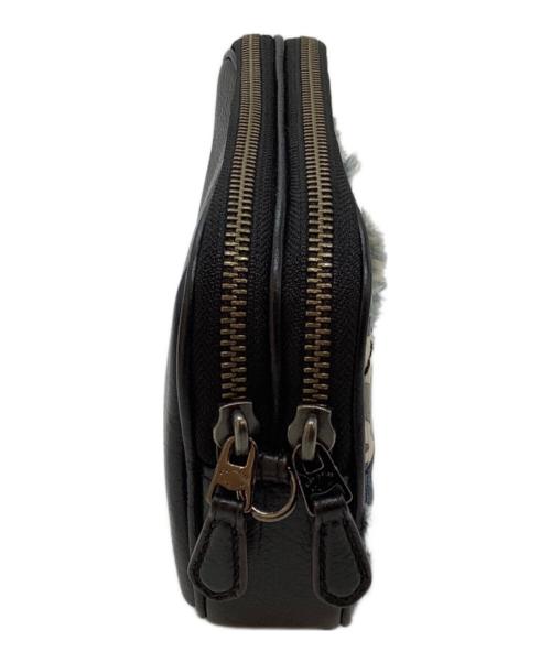 COACH（コーチ）COACH (コーチ) ショルダーバッグ ブルー×ネイビーの古着・服飾アイテム