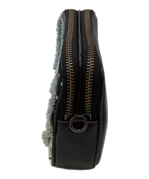 COACH（コーチ）COACH (コーチ) ショルダーバッグ ブルー×ネイビーの古着・服飾アイテム