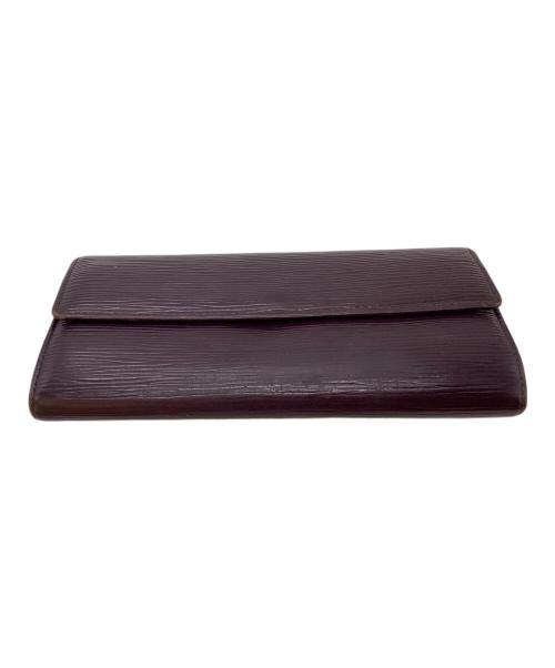 LOUIS VUITTON（ルイ ヴィトン）LOUIS VUITTON (ルイ ヴィトン) ポルトフォイユ・サラ カシスの古着・服飾アイテム
