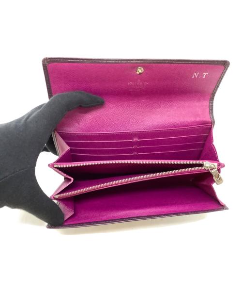 LOUIS VUITTON（ルイ ヴィトン）LOUIS VUITTON (ルイ ヴィトン) ポルトフォイユ・サラ カシスの古着・服飾アイテム