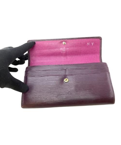 LOUIS VUITTON（ルイ ヴィトン）LOUIS VUITTON (ルイ ヴィトン) ポルトフォイユ・サラ カシスの古着・服飾アイテム
