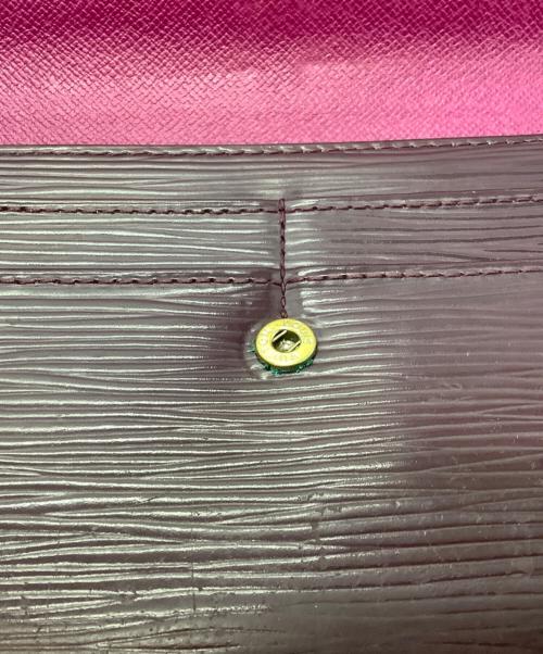 LOUIS VUITTON（ルイ ヴィトン）LOUIS VUITTON (ルイ ヴィトン) ポルトフォイユ・サラ カシスの古着・服飾アイテム