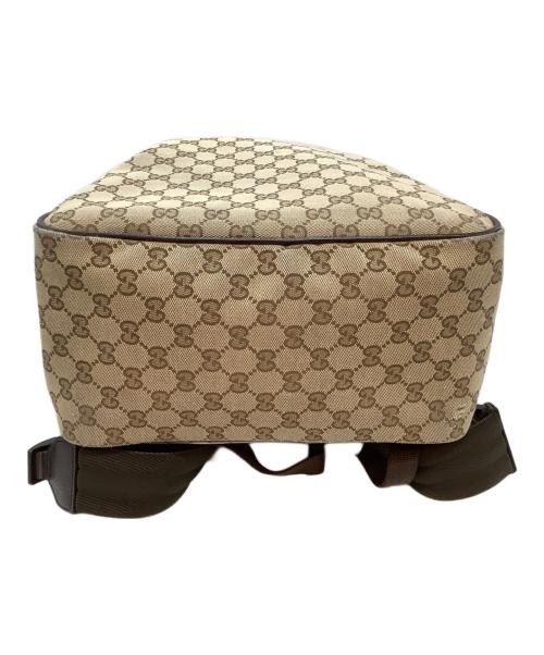 GUCCI（グッチ）GUCCI (グッチ) リュック/GGキャンバス ベージュの古着・服飾アイテム