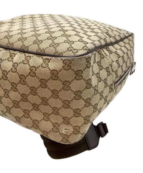 GUCCI（グッチ）GUCCI (グッチ) リュック/GGキャンバス ベージュの古着・服飾アイテム