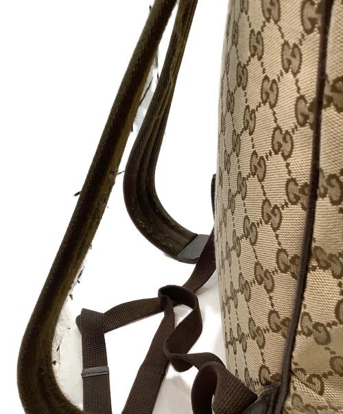 GUCCI（グッチ）GUCCI (グッチ) リュック/GGキャンバス ベージュの古着・服飾アイテム