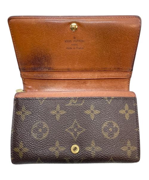 LOUIS VUITTON（ルイ ヴィトン）LOUIS VUITTON (ルイ ヴィトン) 2つ折り財布 / モノグラム ポルトモネ・ビエ・トレゾールの古着・服飾アイテム