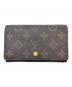 LOUIS VUITTON（ルイ ヴィトン）の古着「2つ折り財布 / モノグラム ポルトモネ・ビエ・トレゾール」