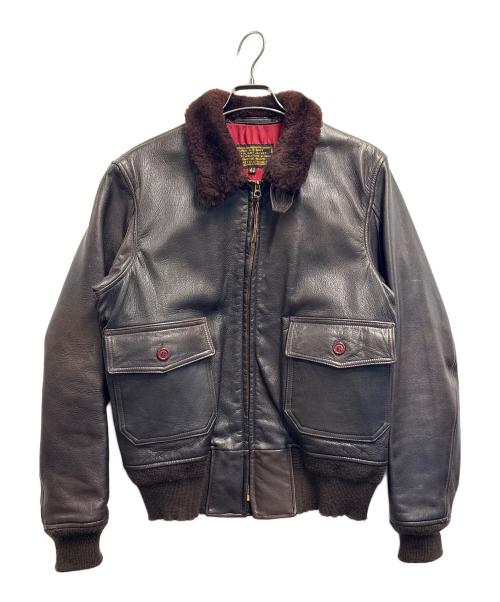 AVIREX（アヴィレックス）AVIREX (アヴィレックス) G-1フライトジャケット ブラウン サイズ:42の古着・服飾アイテム