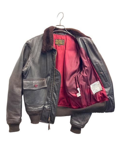 AVIREX（アヴィレックス）AVIREX (アヴィレックス) G-1フライトジャケット ブラウン サイズ:42の古着・服飾アイテム