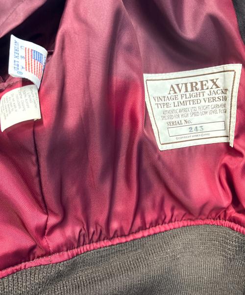 AVIREX（アヴィレックス）AVIREX (アヴィレックス) G-1フライトジャケット ブラウン サイズ:42の古着・服飾アイテム