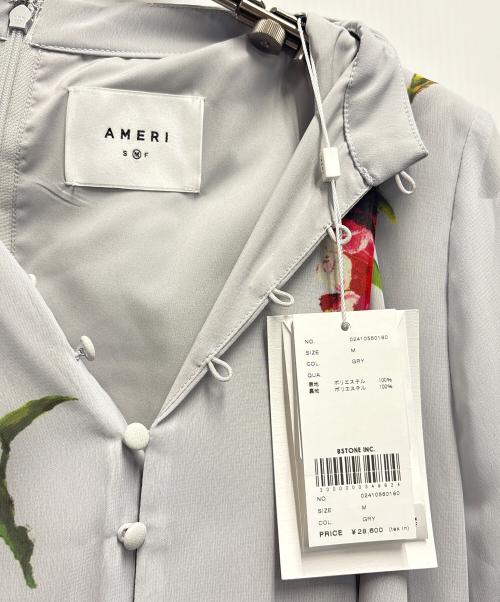 Ameri（アメリ）Ameri (アメリ) 長袖ワンピース ライトグレー サイズ:Mの古着・服飾アイテム