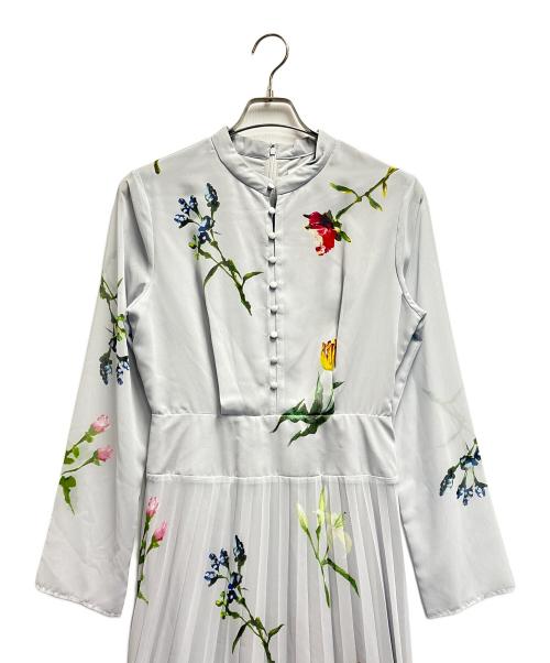 Ameri（アメリ）Ameri (アメリ) 長袖ワンピース ライトグレー サイズ:Mの古着・服飾アイテム