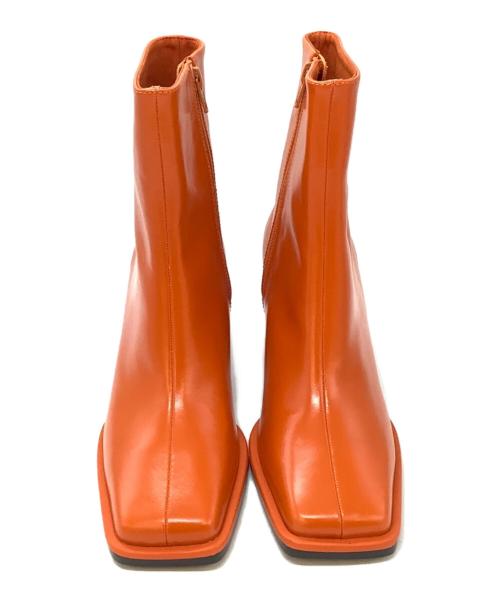 Ameri（アメリ）Ameri (アメリ) ブーツ オレンジ サイズ:Mの古着・服飾アイテム
