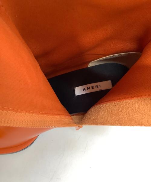 Ameri（アメリ）Ameri (アメリ) ブーツ オレンジ サイズ:Mの古着・服飾アイテム