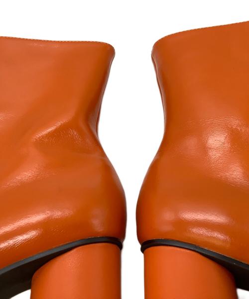 Ameri（アメリ）Ameri (アメリ) ブーツ オレンジ サイズ:Mの古着・服飾アイテム