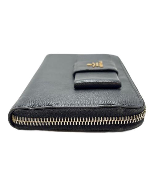 PRADA（プラダ）PRADA (プラダ) 長財布 ブラックの古着・服飾アイテム
