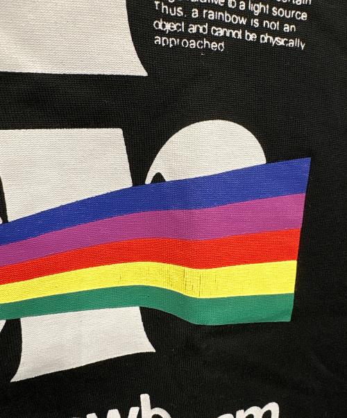 KOLOR（カラー）KOLOR (カラー) クリアコットンレインボーTEE ブラック サイズ:2の古着・服飾アイテム