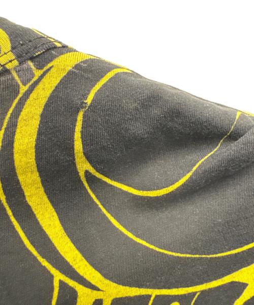 DRIES VAN NOTEN（ドリスヴァンノッテン）DRIES VAN NOTEN (ドリスヴァンノッテン) 長袖カットソー ブラック×イエロー サイズ:FREEの古着・服飾アイテム