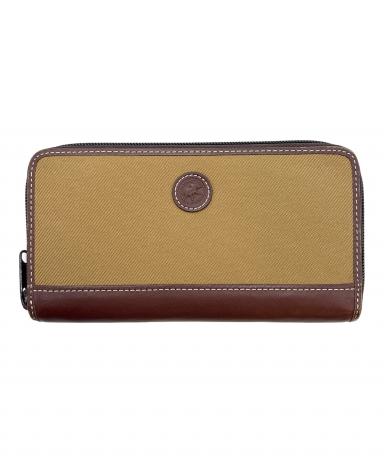 【トッディー】【未使用】ハンティングワールド 長財布 ベージュ/ブラウン 中古・古着通販】HUNTING WORLD (ハンティングワールド) 長財布