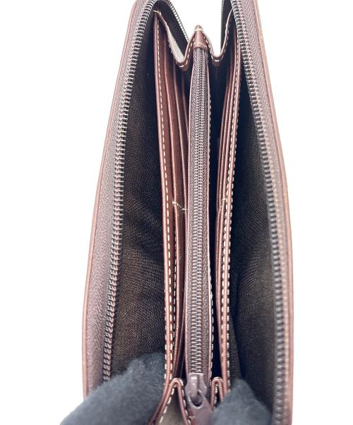 HUNTING WORLD（ハンティングワールド）HUNTING WORLD (ハンティングワールド) 長財布 ベージュの古着・服飾アイテム