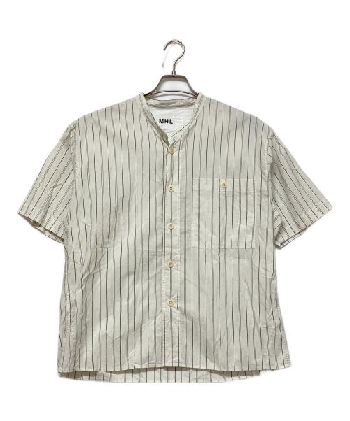 MHL（エムエイチエル）MHL (エムエイチエル) 半袖シャツ ホワイト サイズ:SIZE Mの古着・服飾アイテム