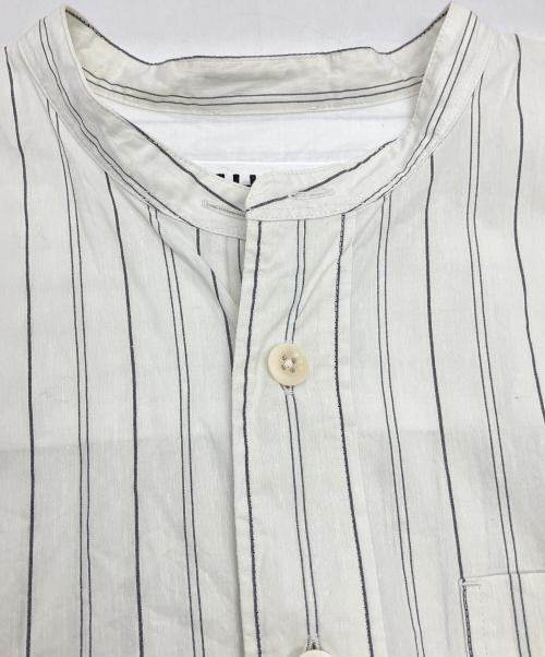MHL（エムエイチエル）MHL (エムエイチエル) 半袖シャツ ホワイト サイズ:SIZE Mの古着・服飾アイテム