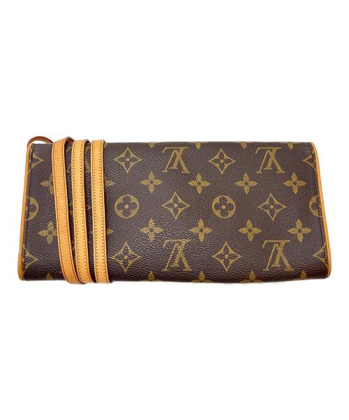 LOUIS VUITTON（ルイ ヴィトン）LOUIS VUITTON (ルイ ヴィトン) ポシェット / モノグラム ポシェットツインGM ブラウンの古着・服飾アイテム
