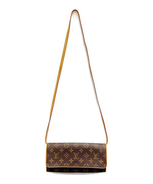 LOUIS VUITTON（ルイ ヴィトン）LOUIS VUITTON (ルイ ヴィトン) ポシェット / モノグラム ポシェットツインGM ブラウンの古着・服飾アイテム