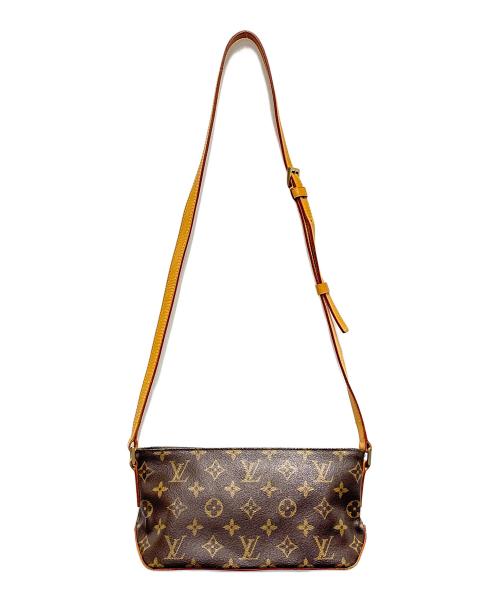 LOUIS VUITTON（ルイ ヴィトン）LOUIS VUITTON (ルイ ヴィトン) ショルダーポーチ / モノグラム トロター ブラウンの古着・服飾アイテム
