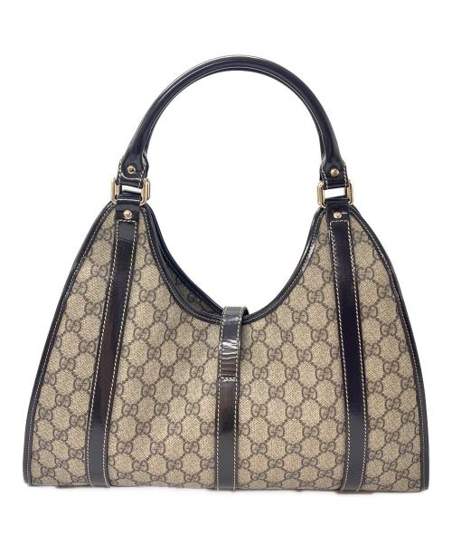 GUCCI（グッチ）GUCCI (グッチ) ハンドバッグ ブラウンの古着・服飾アイテム