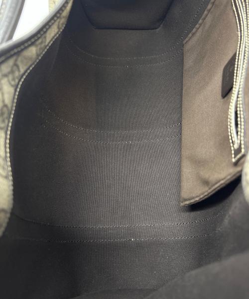 GUCCI（グッチ）GUCCI (グッチ) ハンドバッグ ブラウンの古着・服飾アイテム