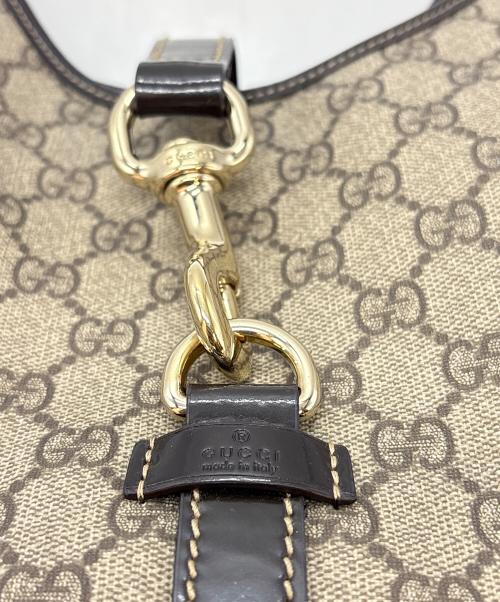 GUCCI（グッチ）GUCCI (グッチ) ハンドバッグ ブラウンの古着・服飾アイテム