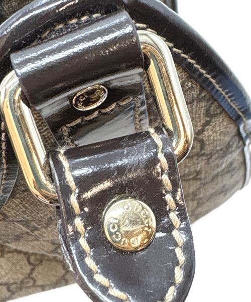 GUCCI（グッチ）GUCCI (グッチ) ハンドバッグ ブラウンの古着・服飾アイテム