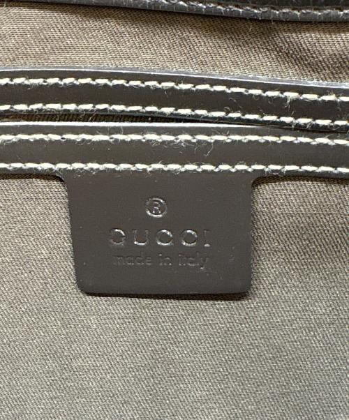 GUCCI（グッチ）GUCCI (グッチ) ハンドバッグ ブラウンの古着・服飾アイテム