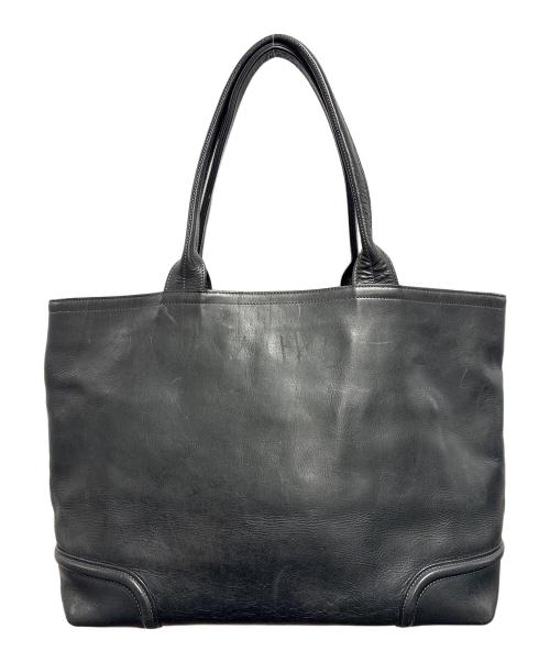 FIVEWOODS（ファイブウッズ）FIVEWOODS (ファイブウッズ) レザートートバッグ ブラックの古着・服飾アイテム