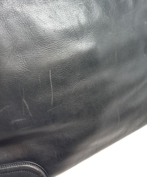 FIVEWOODS（ファイブウッズ）FIVEWOODS (ファイブウッズ) レザートートバッグ ブラックの古着・服飾アイテム