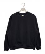 blurhms ROOTSTOCKブラームスルーツストック）の古着「長袖カットソー / Rough&Smooth Thermal P/O」｜ブラック