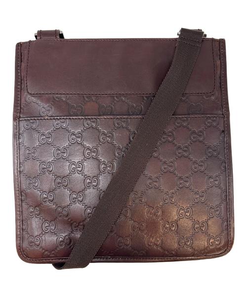 GUCCI（グッチ）GUCCI (グッチ) サコッシュ / グッチシマ ブラウンの古着・服飾アイテム