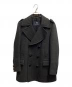 BURBERRY LONDONバーバリーロンドン）の古着「ダブルブレストコート」｜グレー