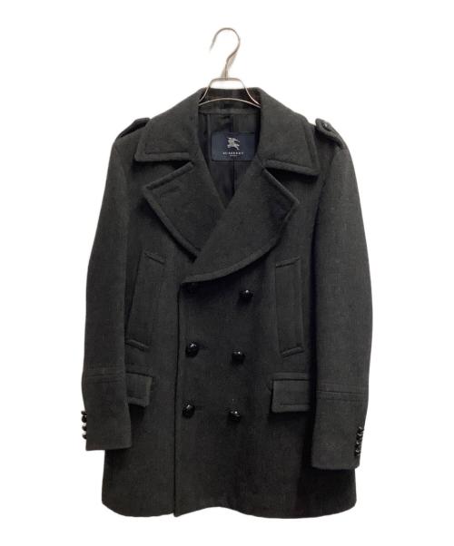 BURBERRY LONDON（バーバリーロンドン）BURBERRY LONDON (バーバリーロンドン) ダブルブレストコート グレー サイズ:Lの古着・服飾アイテム