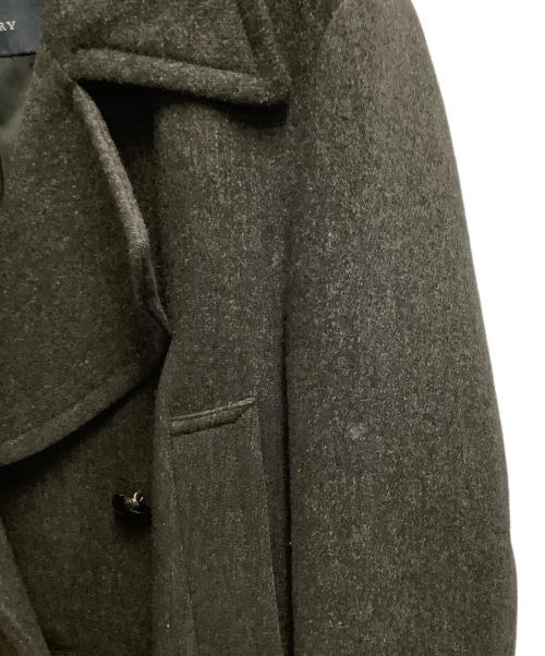 BURBERRY LONDON（バーバリーロンドン）BURBERRY LONDON (バーバリーロンドン) ダブルブレストコート グレー サイズ:Lの古着・服飾アイテム