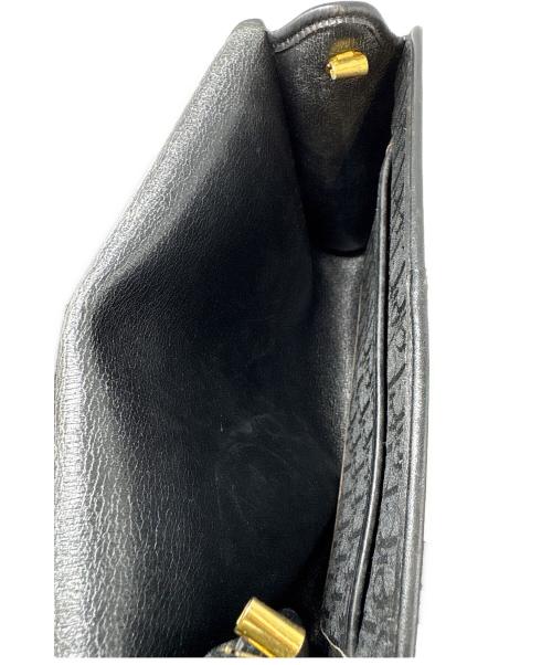 Christian Dior（クリスチャン ディオール）Christian Dior (クリスチャン ディオール) ショルダーバッグ ブラックの古着・服飾アイテム