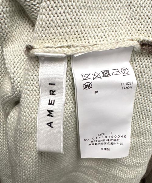 Ameri（アメリ）Ameri (アメリ) VINTAGE ILLUSTRATION PRINT KNIT TOP グリーン サイズ:FREEの古着・服飾アイテム