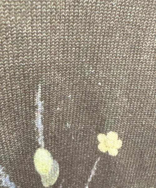 Ameri（アメリ）Ameri (アメリ) VINTAGE ILLUSTRATION PRINT KNIT TOP グリーン サイズ:FREEの古着・服飾アイテム