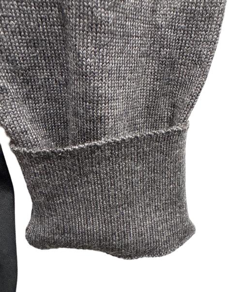 MIU MIU（ミュウミュウ）MIU MIU (ミュウミュウ) 薄手ニット グレー サイズ:42の古着・服飾アイテム