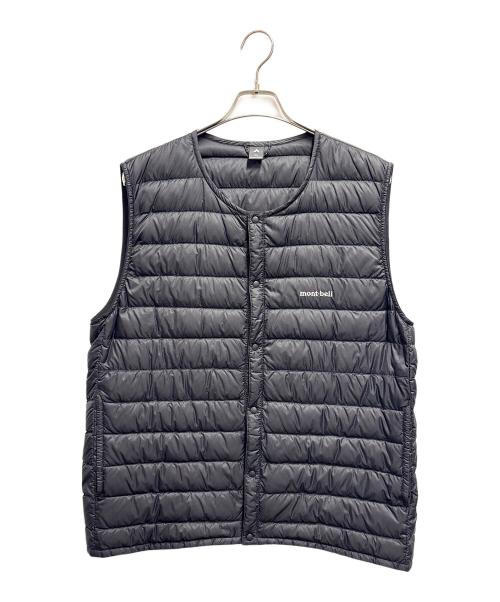 mont-bell（モンベル）mont-bell (モンベル) ダウンベスト ブラック サイズ:XLの古着・服飾アイテム