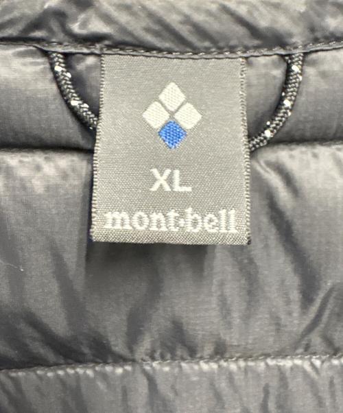 mont-bell（モンベル）mont-bell (モンベル) ダウンベスト ブラック サイズ:XLの古着・服飾アイテム