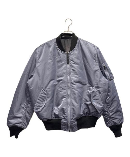 ALPHA（アルファ）ALPHA (アルファ) MA-1ジャケット グレー サイズ:Lの古着・服飾アイテム