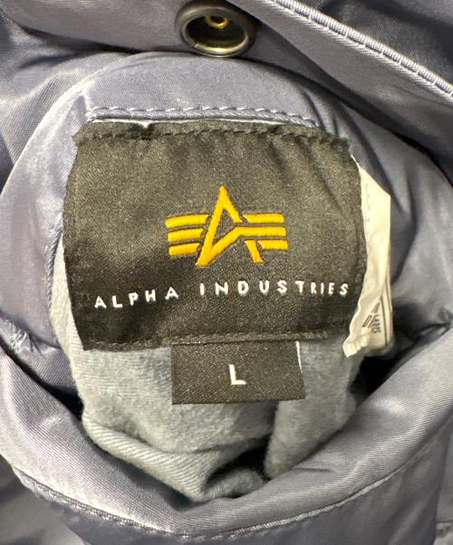 ALPHA（アルファ）ALPHA (アルファ) MA-1ジャケット グレー サイズ:Lの古着・服飾アイテム