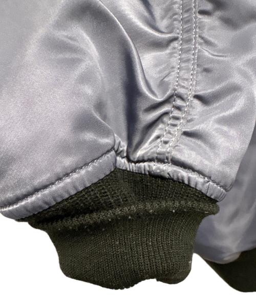 ALPHA（アルファ）ALPHA (アルファ) MA-1ジャケット グレー サイズ:Lの古着・服飾アイテム